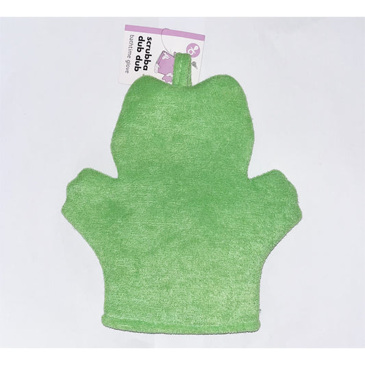 Baby Bath Wash Mitt – Frog Design, Soft and Safe for Delicate Skin
